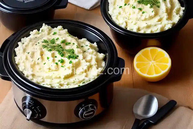 Make-Ahead Slow Cooker Mashed Potatoes