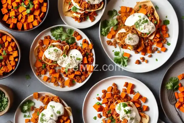 Make-Ahead Sweet Potato and Chorizo Breakfast Burritos