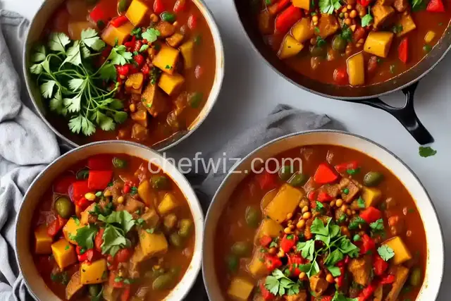 Make-Ahead Vegetarian Moroccan Stew