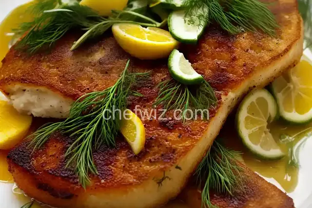 Malaguena Lemon and Dill Vinaigrette