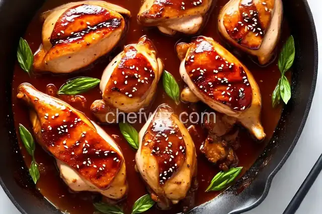 Malt Vinegar-Glazed Chicken