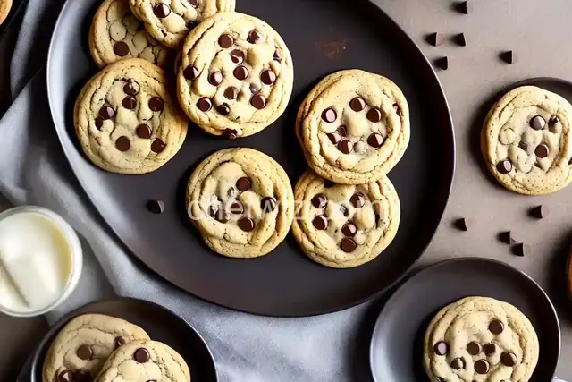 Malted Milk Chocolate Chip Cookies