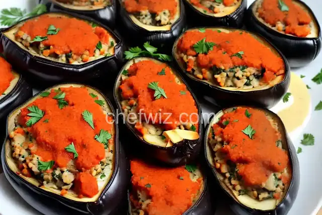 Mama Chiarello's Stuffed Eggplant