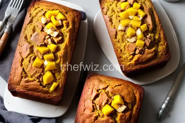 Mango-Banana Bread