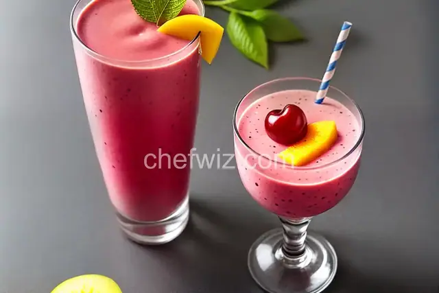 Mango Cherry Smoothie