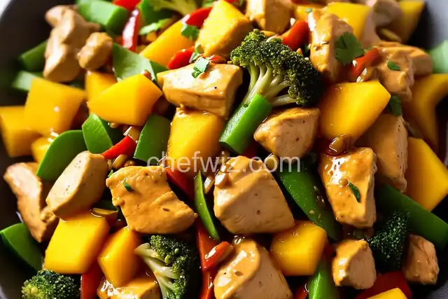 Mango Chicken Stir-Fry