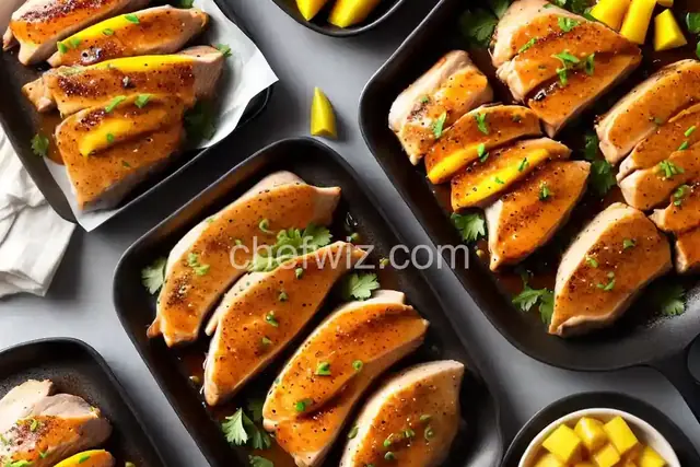 Mango Glaze for Fish, Chicken, or Pork