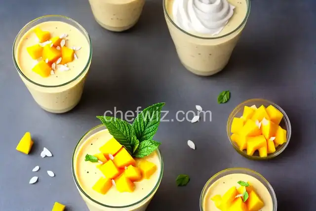 Mango Lassi Frozen Yogurt Recipe