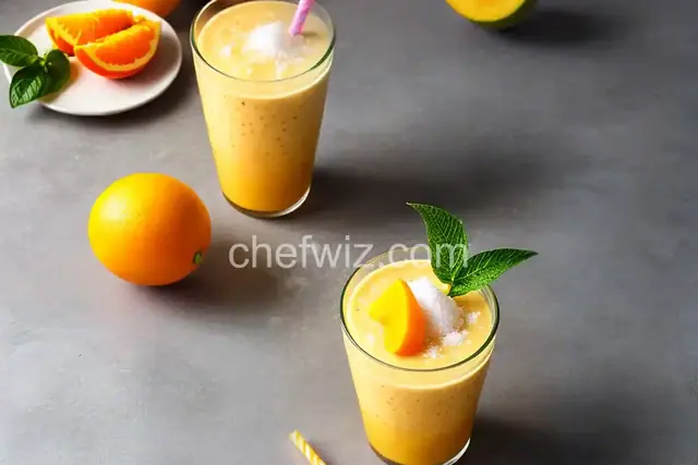 Mango Orange Slush