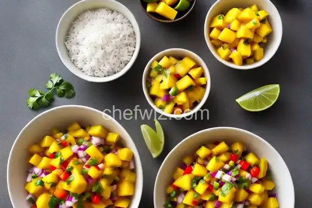 Mango Papaya Salsa