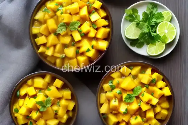 Mango-Pineapple Chutney