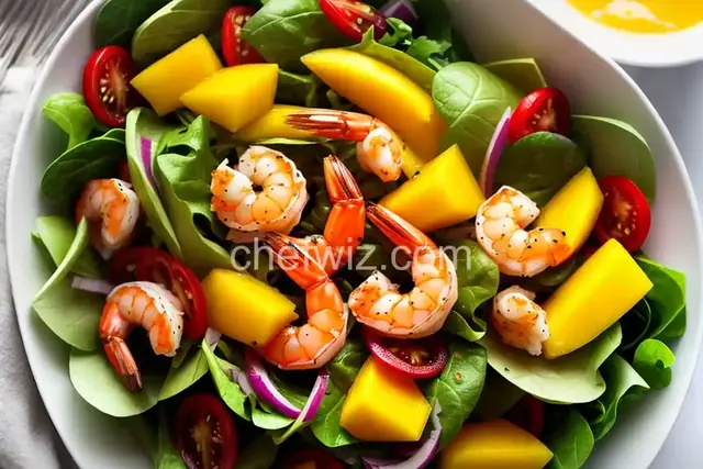 Mango Shrimp Salad