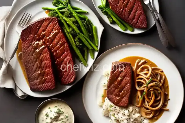 Manhattan Filet with Pan Sauce Bordelaise