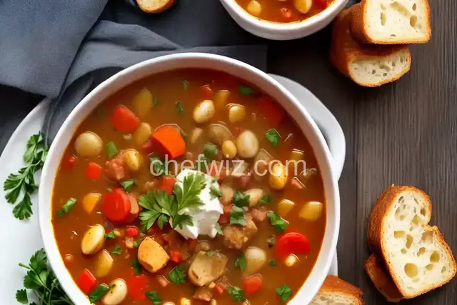 Manhattan-Style Clam Chowder