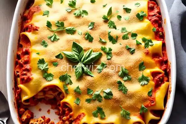 Manicotti Italian Casserole