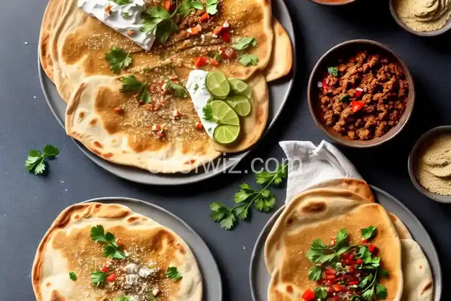 Manoushe (??????) - Lebanese Flatbread with Toppings