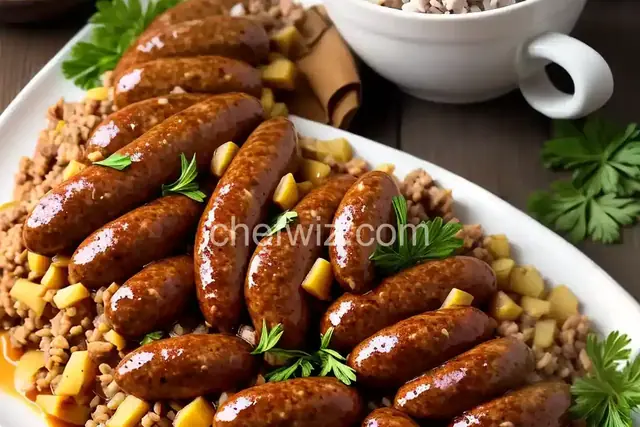 Maple Apple Turkey Sausage
