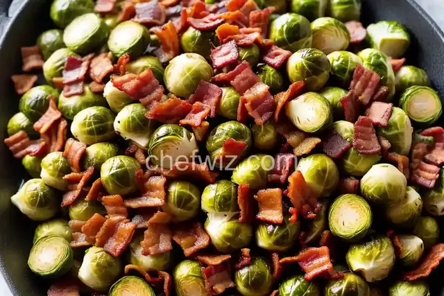 Maple Bacon Brussels Sprouts
