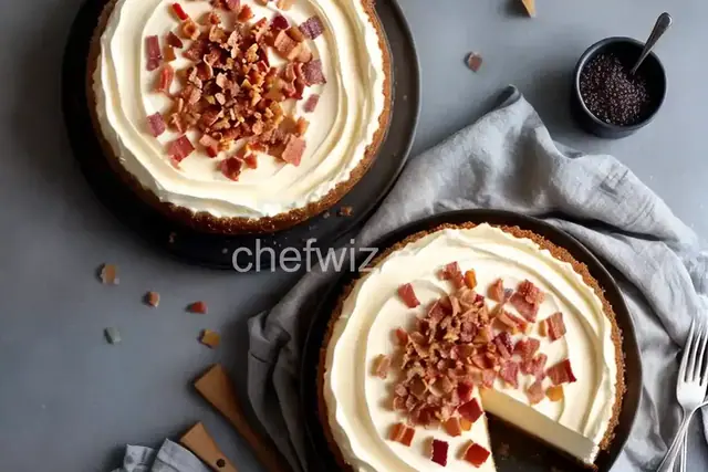 Maple Bacon Cheesecake