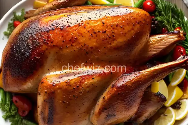 Maple-Butter-Glazed Turkey