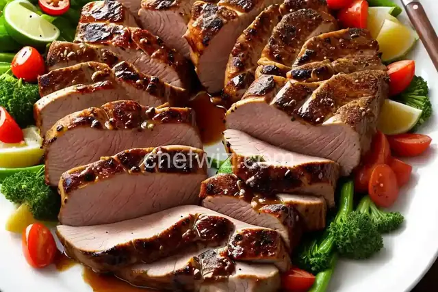 Maple-Garlic Marinated Pork Tenderloin