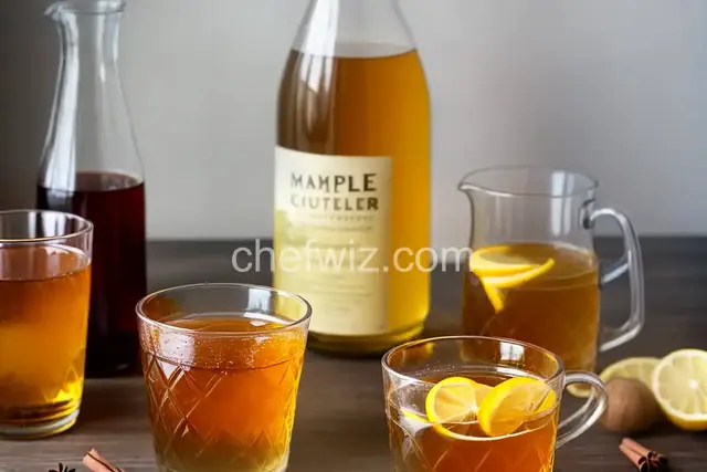 Maple-Ginger Cider Switchel