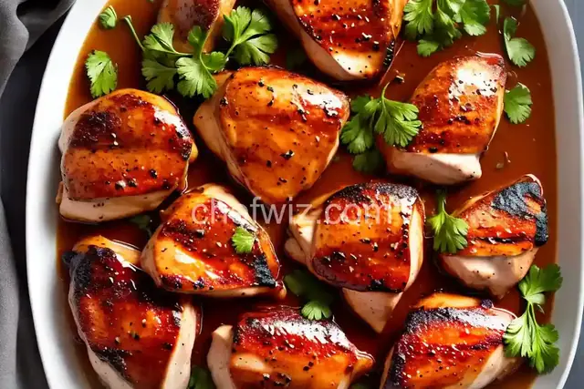 Maple-Glazed Chicken