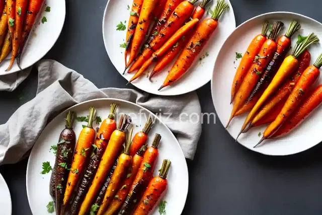 Maple-Glazed Grilled Carrots