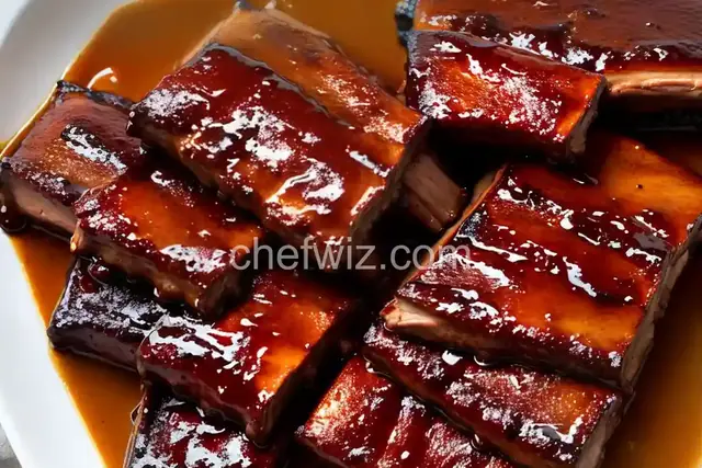Maple Glazed Ribs