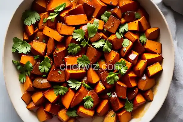Maple-Glazed Sweet Potatoes and Apples