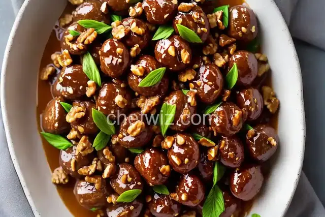 Maple Glazed Walnuts