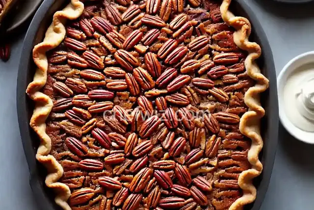 Maple Pecan Pie a la Mode