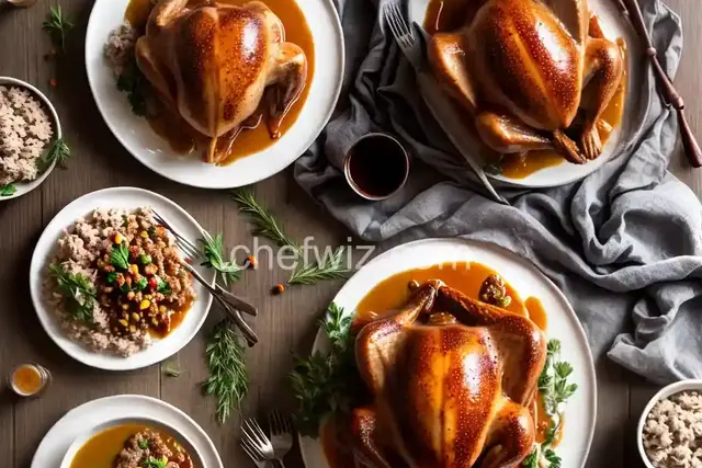 Maple Roast Turkey and Gravy
