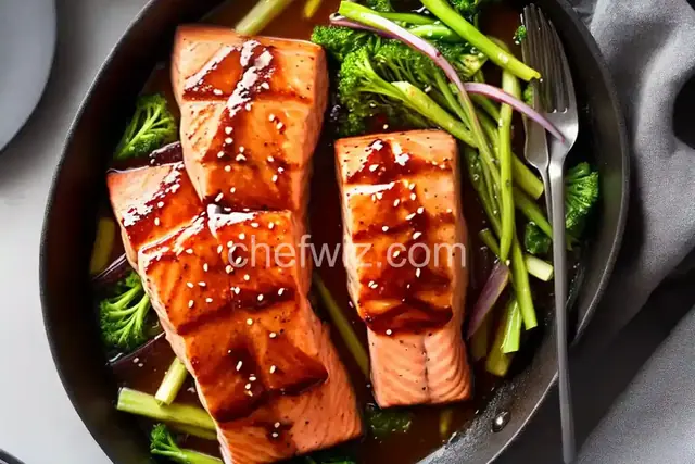 Maple-Soy-Glazed Salmon