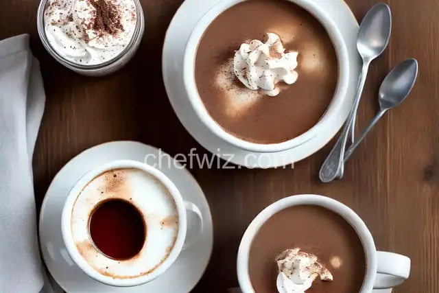 Maple Syrup Hot Chocolate
