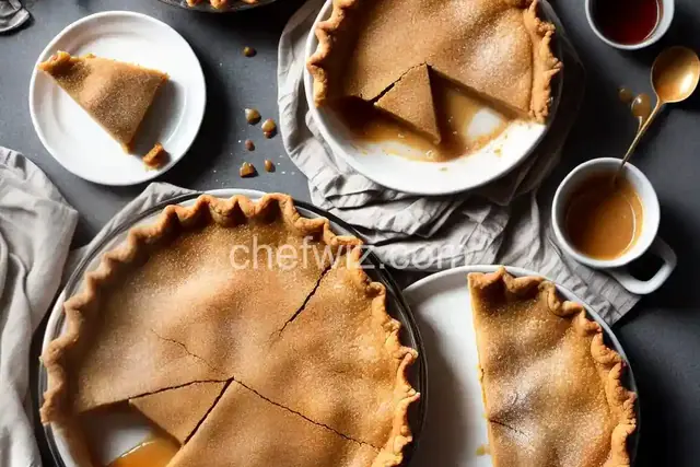 Maple Syrup Sugar Pie
