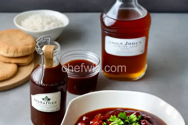 Maple Whiskey BBQ Sauce