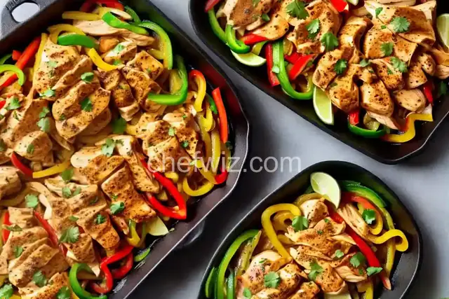 Margarita Chicken Fajitas