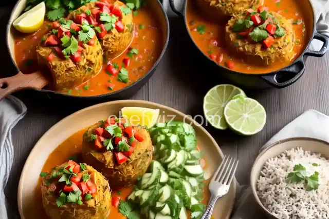 Margarita's Creole Chicken-Stuffed Mofongo