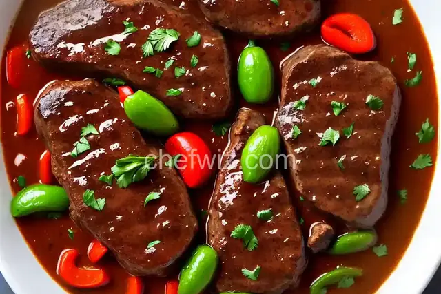 Maria's Pepper Steak