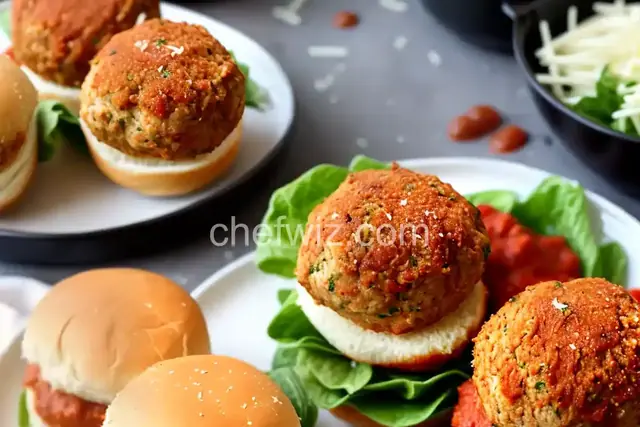 Marinara-Parmesan Meatball Sliders