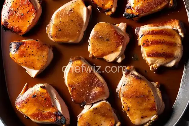 Marinated Boneless, Skinless Smoked Chicken Thighs