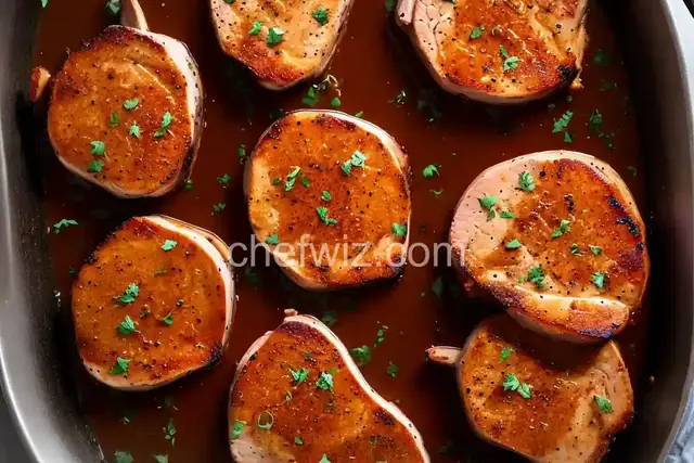 Marinated Brined Pork Chops