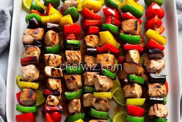 Marinated Chicken Kabobs