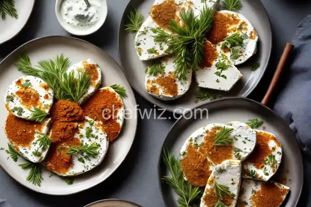 Marinated Goat Cheese With Herbs and Spices