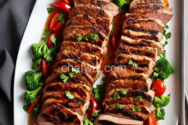 Marinated Grilled Pork Tenderloin