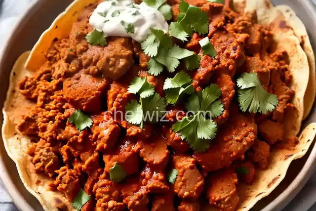 Marinated Hot Pork: Carne Adovada Tacos