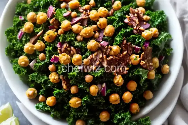 Marinated Kale and Chickpea Salad With Sumac Onions Recipe