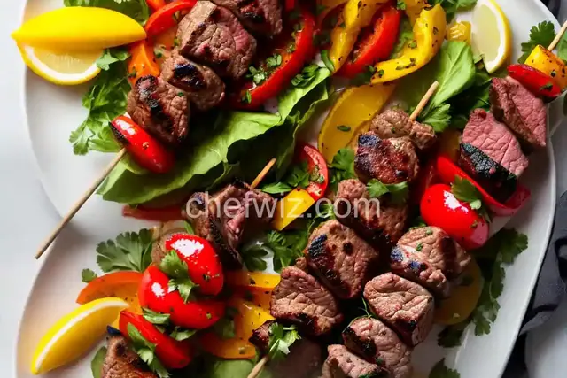 Marinated Lamb Kebabs