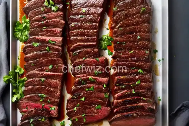 Marinated Rib-Eyes